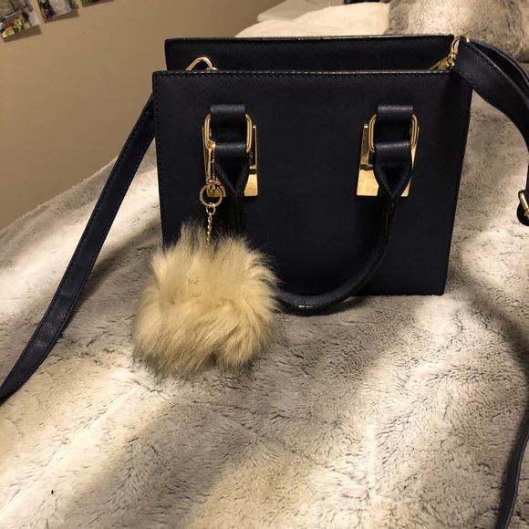 Navy Blue Handbag - Picture 2 of 2